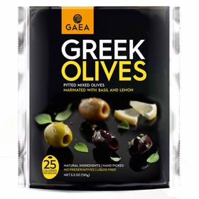 GAEA Greek Olives Basilikum