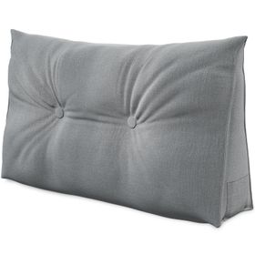 ELONEO Multi-Stützkissen Bett- und Rückenstützkissen mit Seitenfach & waschbarem Bezug