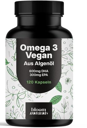 Bloom Naturals Omega 3 Kapseln