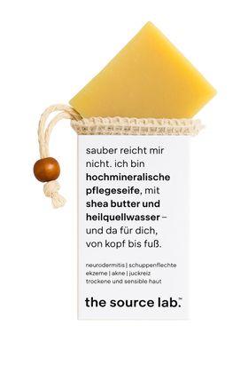 the source lab. von Quellmed - 2-in-1 Reinigung & Pflege Körperseife
