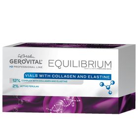 Gerovital-Fläschchen mit Kollagen und Elastin 12 % - Anti-Aging