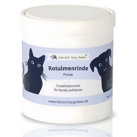 tierisch lang leben Rotulmenrinde Pulver für Hund und Katze
