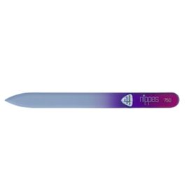 nippes Solingen Glasnagelfeile Rainbow groß Lila