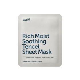 dear Klairs Rich Moist Soothing Tencel Sheet Mask