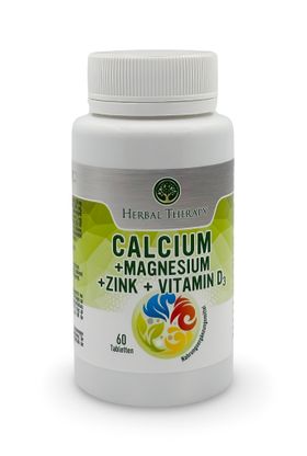 Herbal Therapy KALZIUM+MAGNESIUM+ZINK+VITAMIN D3