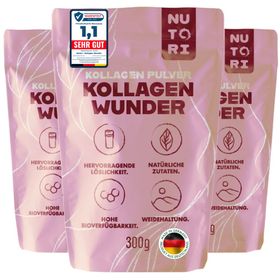 Nutori Kollagen Pulver 3er-Pack