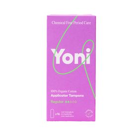Yoni Tampons normal mit Applikator • 100 % Bio-Baumwolle