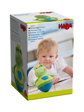 HABA Stoffpuppe Stehauffigur Frosch