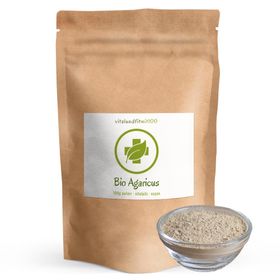 vitalundfitmit100® Bio Agaricus Pulver