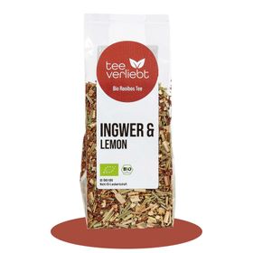teeverliebt - Ingwer & Lemon Bio loser Rooibostee