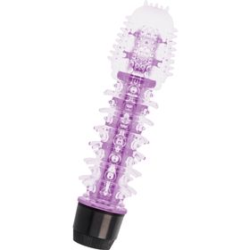 Glossy - Jelly Vibrator mit Noppenstruktur