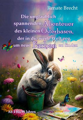 Die unglaublichen Abenteuer des kleinen Osterhasen, der in die weite Welt zog, um neue Farben zu
