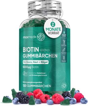 maxmedix Biotin Gummibärchen
