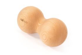 rollholz Duoball Doppelkugel Buche 10 cm