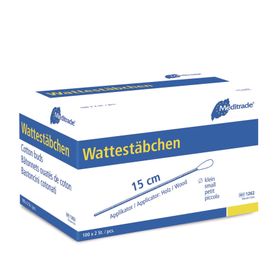 Meditrade Wattestäbchen Steril Kleiner Wattekopf