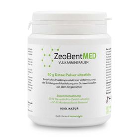 ZeoBent MED Detox-Pulver ultrafein