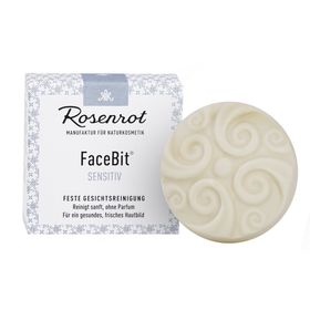 Rosenrot Naturkosmetik - FaceBit® - feste Gesichtsreinigung - Sensitiv - Ohne Duftstoffe