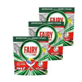 Fairy Platinum PLUS All in One Lemon Geschirrspültabs Vorratspackung Tabs