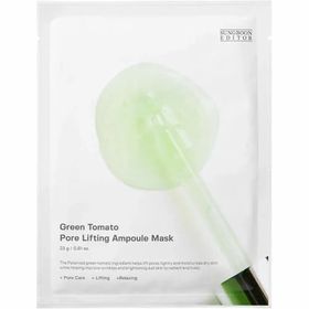 SUNGBOON EDITOR Green Tomato Pore Lifting Ampoule Maske