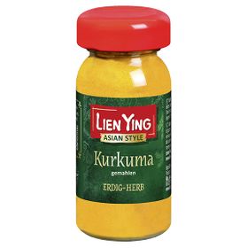 Lien Ying Kurkuma, gemahlen