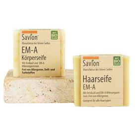 Savion EM-A Seifen Körper- und Haarseife 2er Set