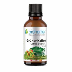 Bioherba Grüner Kaffee Coffea arabica L. Tropfen Tinktur Extrakt