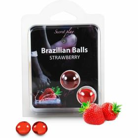 2 brazilian balls strawberry