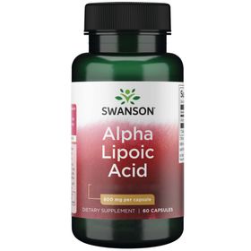 Swanson, Alpha-Lipoic Acid (Alpha-Liponsäure) (ALA),  glutenfreie Kapseln