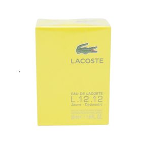 Lacoste  L. 12.12 Jaune Optimistic homme Eau de Toilette 50ml