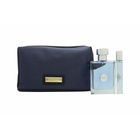 Versace pour Homme Geschenkset  edt +  edt + Kosmetiktasche