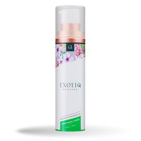 Exotiq - Massageöl mit Aroma Basilikum Zitrone