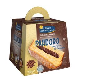 Piaceri Mediterranei Pandoro mit Schokoladencreme