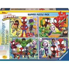 Puzzle 4x42 Stoßstange Pack - Spidey