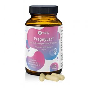 vitelly Pregnylac – Schwangerschaftsvitamine mit Folsäure & Mikronährstoffen für 3 Monate