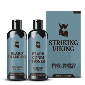 Striking Viking Bartshampoo & Spülung Kölnisch – Argan- & Jojobaöl