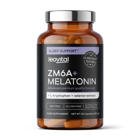 Polleo Leovital ZM6A + Melatonin, 60 Kapseln