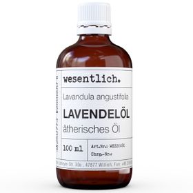 Lavendelöl - ätherisches Öl von wesentlich.