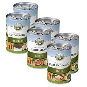 Bellfor Starter-Paket Hundefutter Nass mit Huhn, Lamm und Insekten - Getreidefrei
