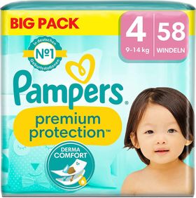 Pampers - Windeln "Premium Protection" Gr.4, 9-14kg