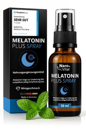 NAROVITAL® Melatonin Plus Spray | Einschlafspray