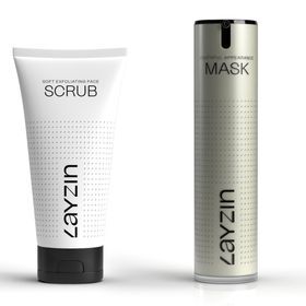 LAYZIN Vorteilset - Sanftes Peeling + Maske für ein jugendliches Aussehen