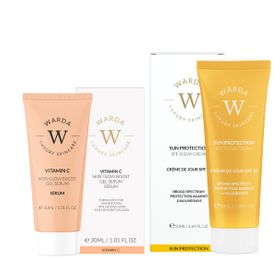 Warda Luxury Skincare Vitamin-C-Serum + LSF 30 Tagescreme