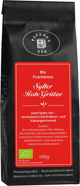 Paulsen Bio Sylter Rote Grütze Früchtetee