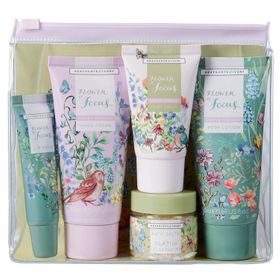 Heathcote & Ivory Flower of Focus Top to Toe Set Lavendel Orange Rosmarin