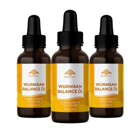 Wurmsan Balance Öl | natürliche Wurmkur ohne Chemie | für Hunde und Katzen