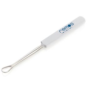 REMOS Ohrenschlinge, 7 cm, weiß