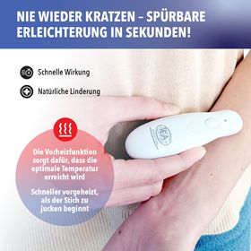 IEA Medical Mückenstich Hitzestift mit USB-C