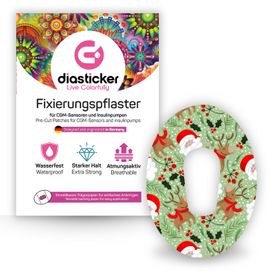 Diasticker® Dexcom G6 Fixiertapes "Reindeer Friends"