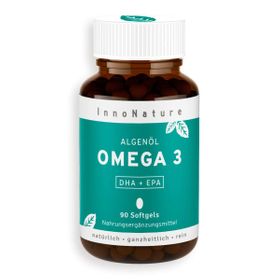 InnoNature - Vegane Omega 3 Kapseln aus Algenöl