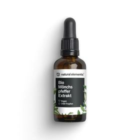 natural elements Bio Mönchspfeffer Tropfen